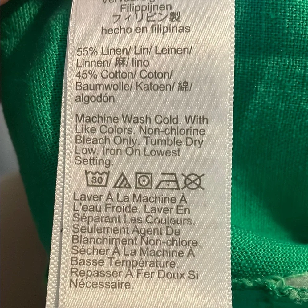 J. Crew Green High Waist Tailored Shorts - Picture 16 of 16